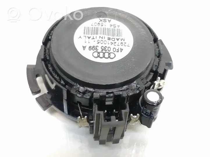 Audi A6 Allroad C6 Altoparlante ad alta frequenza portiera anteriore 4F0035399A