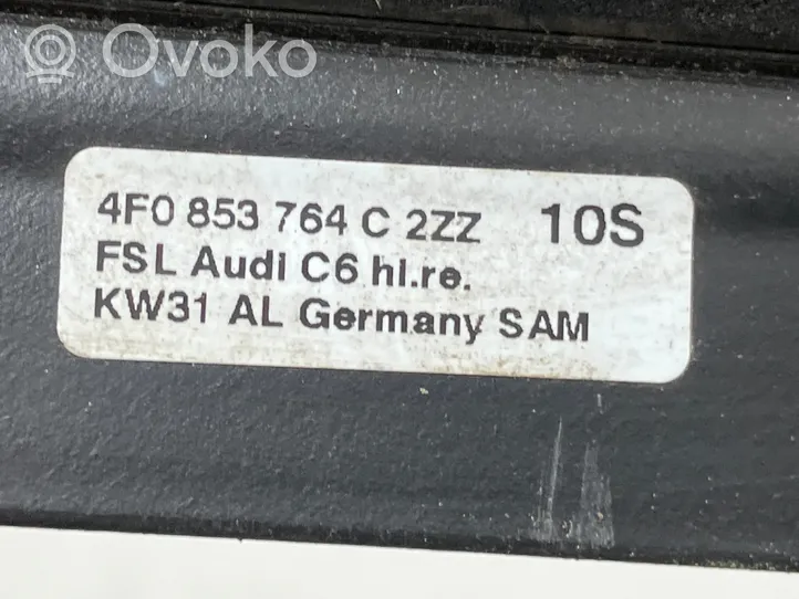 Audi A6 Allroad C6 Передняя отделка дверей (молдинги) 4F9853960C