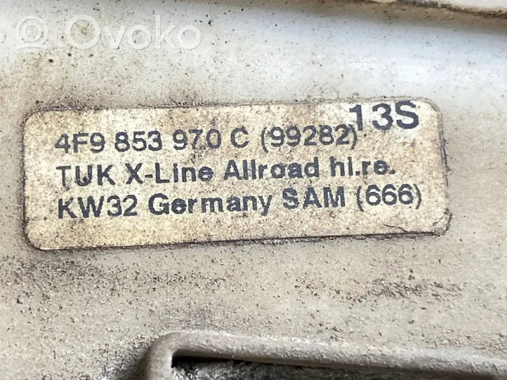 Audi A6 Allroad C6 Priekšpusē durvju dekoratīvā apdare (moldings) 4F9853960C