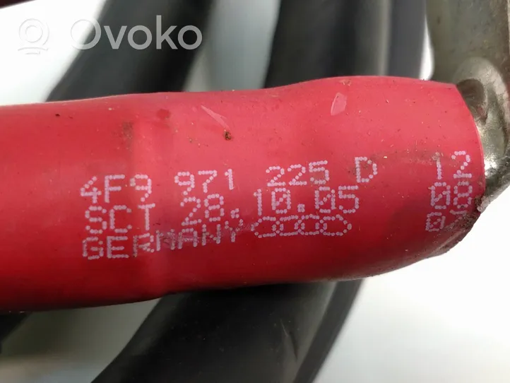 Audi A6 Allroad C6 Positive cable (battery) 4F9971225D