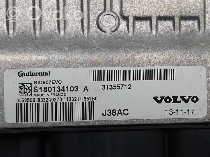 Volvo V60 Sterownik / Moduł ECU 31355712