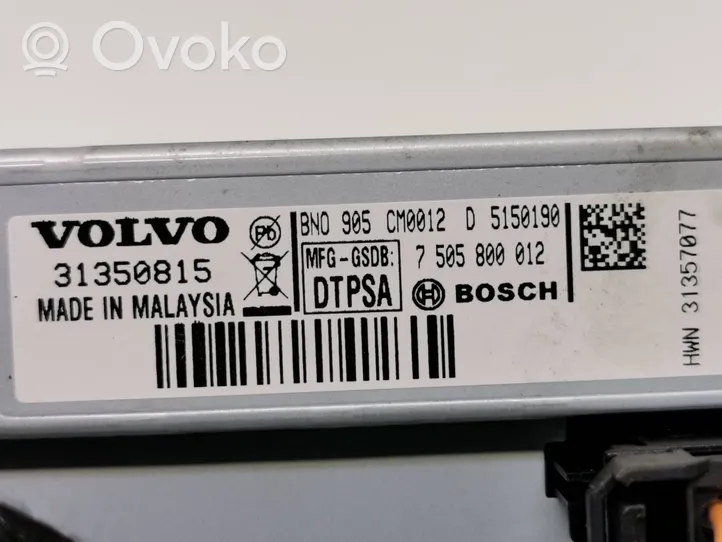 Volvo V60 Monitor / wyświetlacz / ekran 31350815