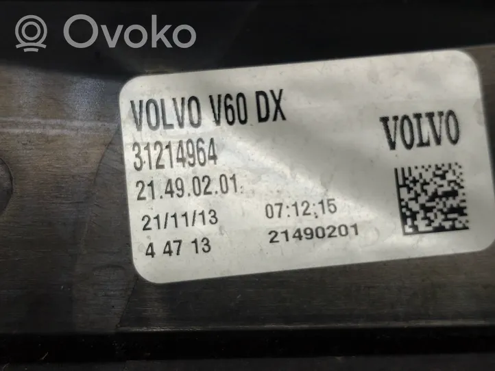 Volvo V60 Luci posteriori 31214964