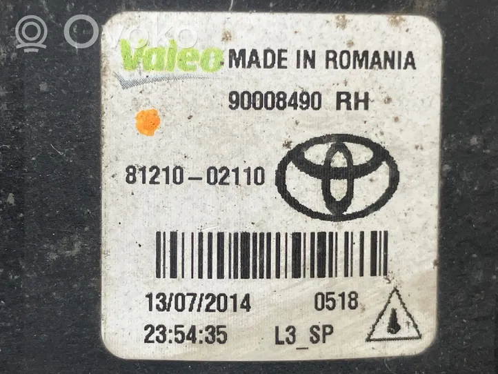 Toyota Auris E180 Światło przeciwmgłowe przednie 90008495