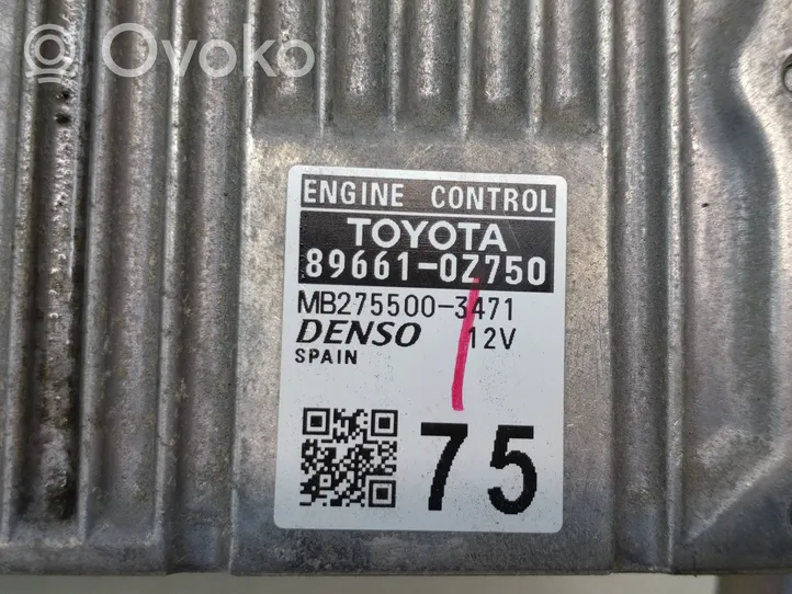 Toyota Auris E180 Variklio valdymo blokas 896610Z750