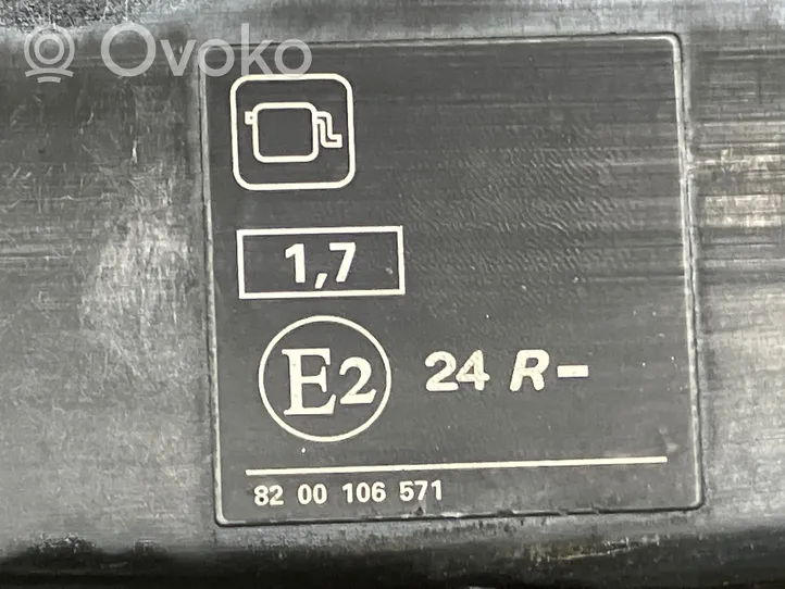 Opel Vivaro Viršutinė dalis radiatorių panelės (televizoriaus) 8200106571