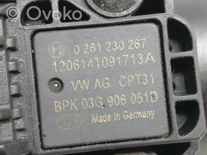 Audi A3 S3 A3 Sportback 8P Wąż / Rura intercoolera 03F145673f