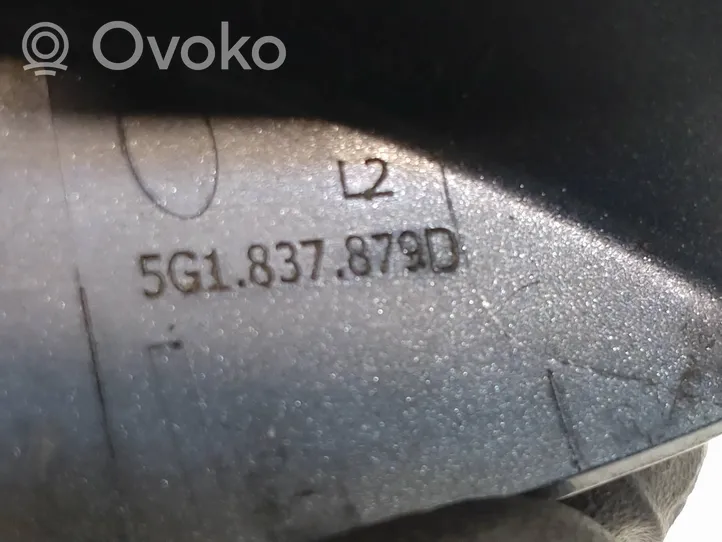 Skoda Fabia Mk3 (NJ) Osłona klamki drzwi przednich 5G1837879D