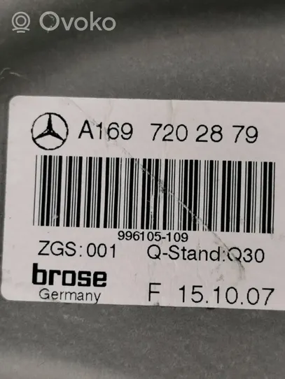 Mercedes-Benz B W245 Fensterhebermechanismus ohne Motor Tür vorne A1697202879