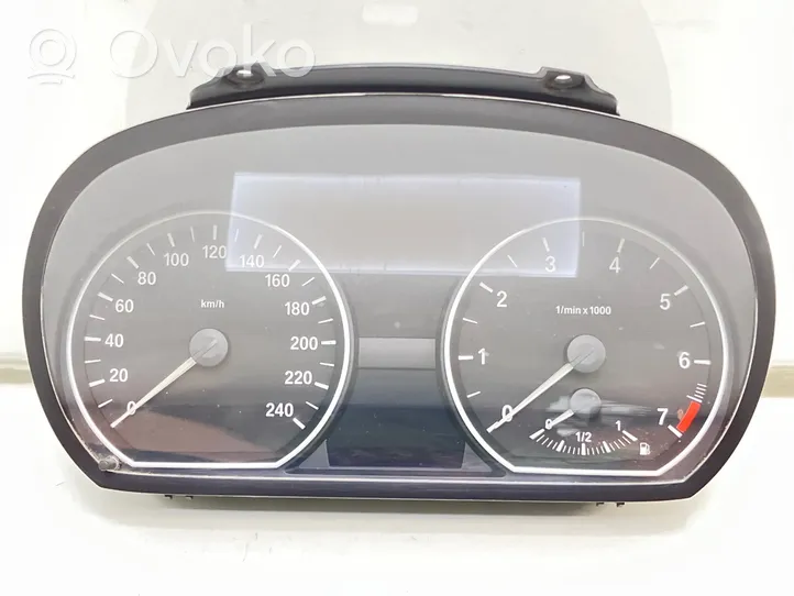 BMW 1 E81 E87 Compteur de vitesse tableau de bord 9187038