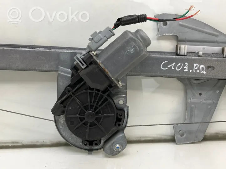 Toyota Aygo AB10 Front door window regulator with motor ARM69810