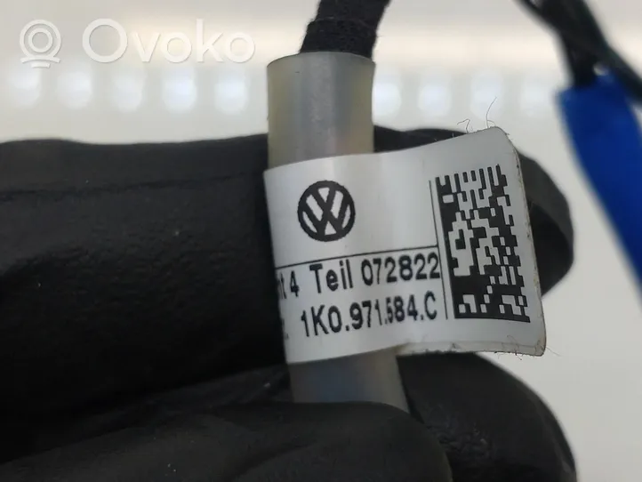 Volkswagen Golf Plus Bague collectrice/contacteur tournant airbag (bague SRS) 1k0959653c