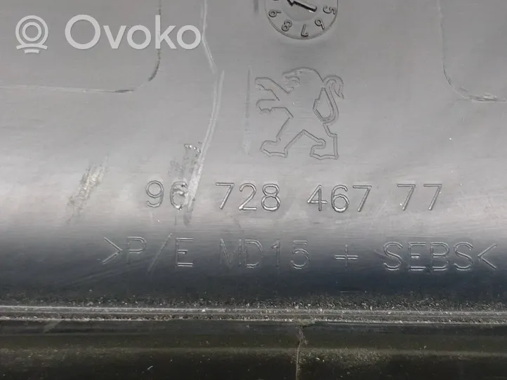 Peugeot 208 Ohjauspyörän pylvään verhoilu 9672846777