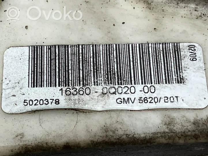 Toyota Avensis T250 Elektryczny wentylator chłodnicy 163600Q02000