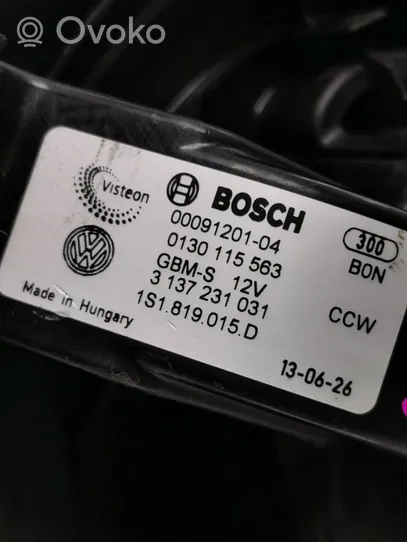 Volkswagen Up Lämmittimen puhallin 1S1819015D