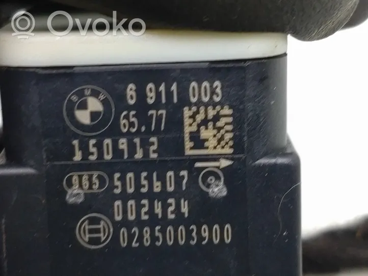 BMW X5 E70 Sensore d’urto/d'impatto apertura airbag 6911003