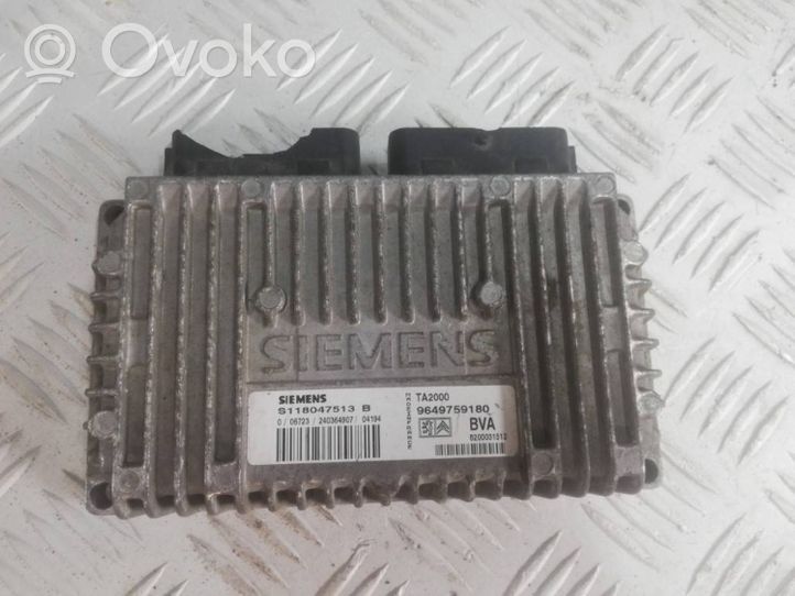 Peugeot 206 Module de contrôle de boîte de vitesses ECU 8200031512