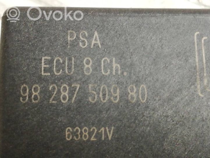 Citroen Berlingo Pysäköintitutkan (PCD) ohjainlaite/moduuli 9828750980