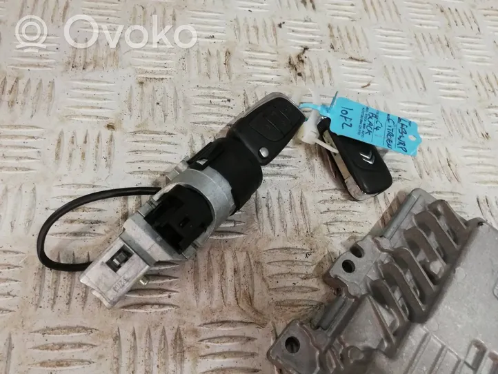 Citroen C4 II Komputer / Sterownik ECU silnika 9801622880