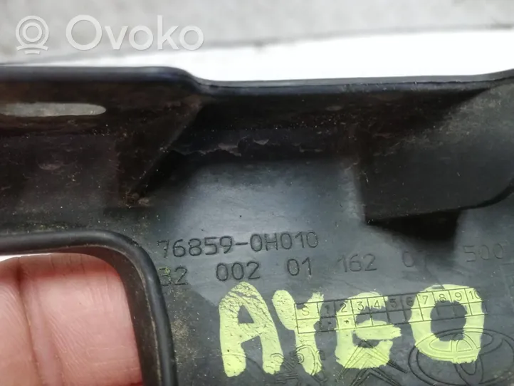 Toyota Aygo AB40 Etupuskurin reuna 768590H010