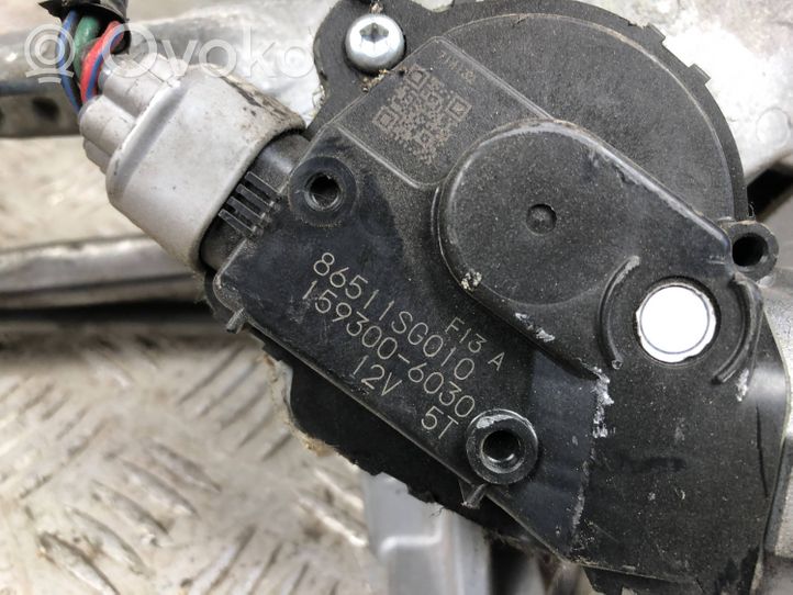 Subaru Forester SJ Tringlerie et moteur d'essuie-glace avant 86511SG010