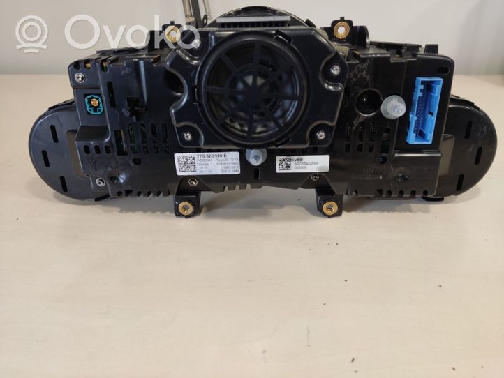 Porsche Cayenne (92A) Tachimetro (quadro strumenti) A2C53350616