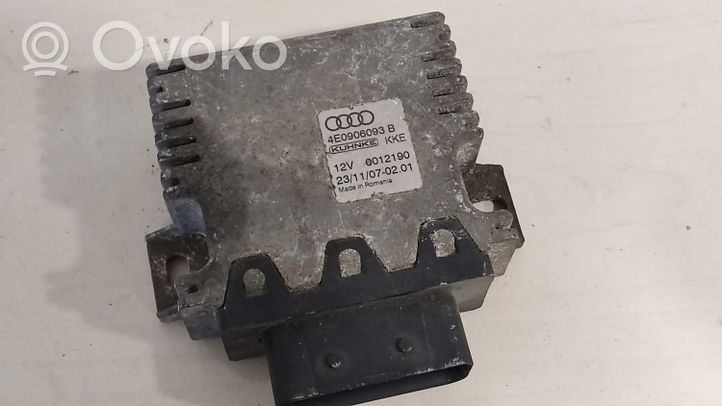 Audi A8 S8 D3 4E Centralina/modulo pompa dell’impianto di iniezione 4E0906093B