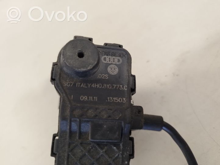 Audi A8 S8 D4 4H Verrouillage du bouchon du réservoir de carburant 4H0810773C