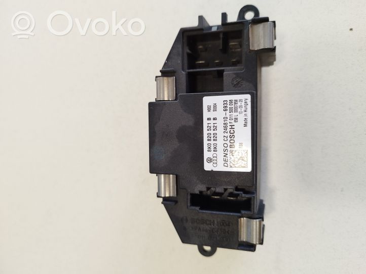 Audi A8 S8 D4 4H Heater blower motor/fan resistor 8K0820521B