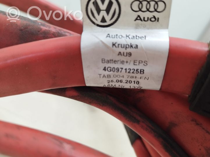 Audi A7 S7 4G Cable positivo (batería) 4G0971225B