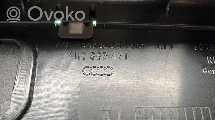 Audi A8 S8 D4 4H Bagažinės slenksčio apdaila 4H0863471