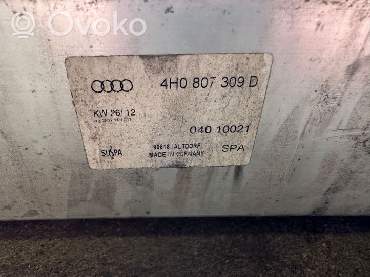 Audi A8 S8 D4 4H Traversa del paraurti posteriore 4H0807309D