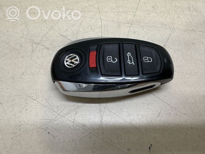 Volkswagen Touareg II Zündschlüssel / Schlüsselkarte 7P6959754AR