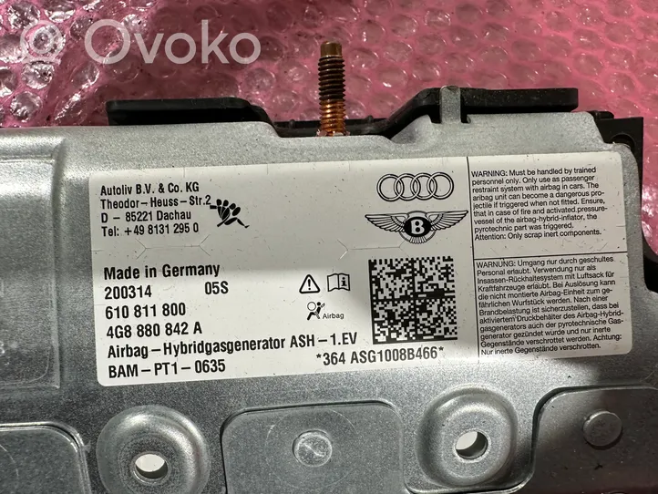 Audi A6 C7 Kelių oro pagalvė 4G8880842A