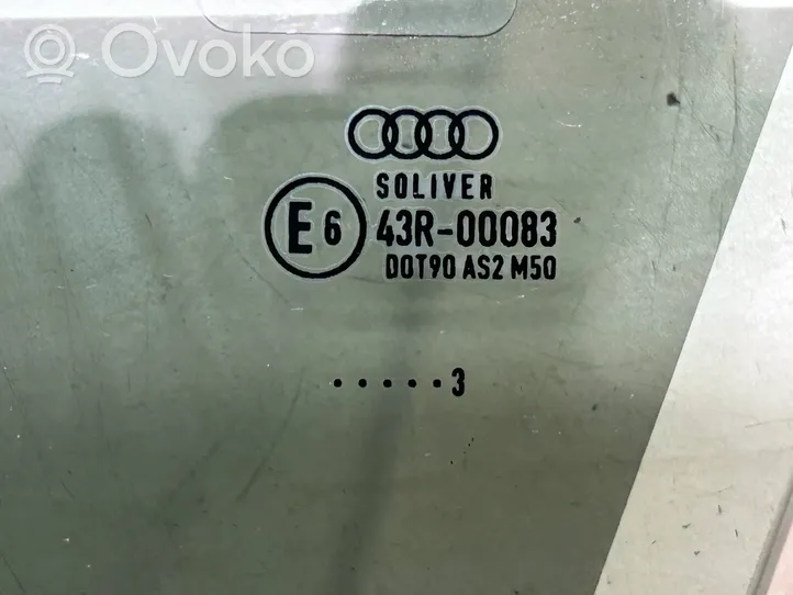 Audi A6 C7 Pagrindinis priekinių durų stiklas (keturdurio) 43R00083