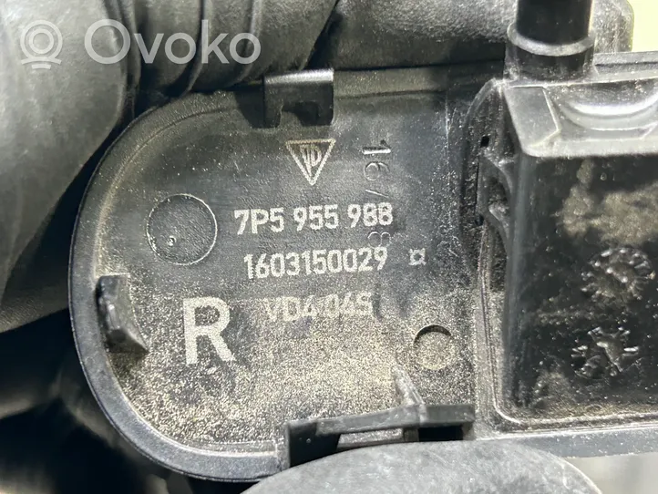 Porsche Cayenne (92A) Ugello a spruzzo lavavetri per parabrezza 7P5955987