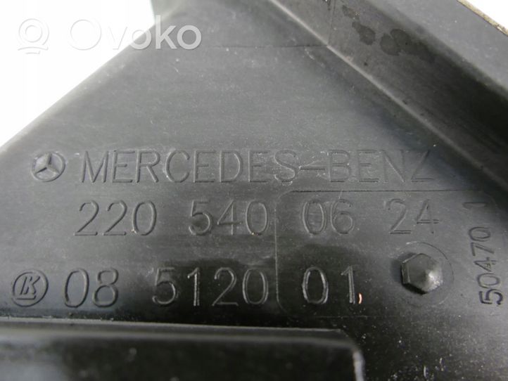 Mercedes-Benz S W220 Juego de caja de fusibles 2205400624