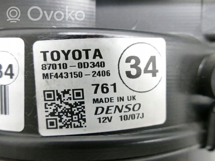 Toyota Yaris Salono oro mazgo komplektas 870100D340