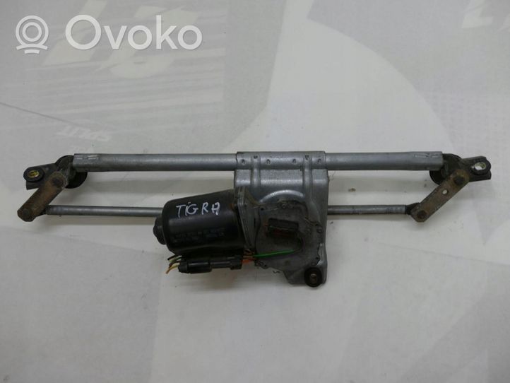 Opel Tigra A Mechanizm i silniczek wycieraczek szyby przedniej / czołowej 22147090