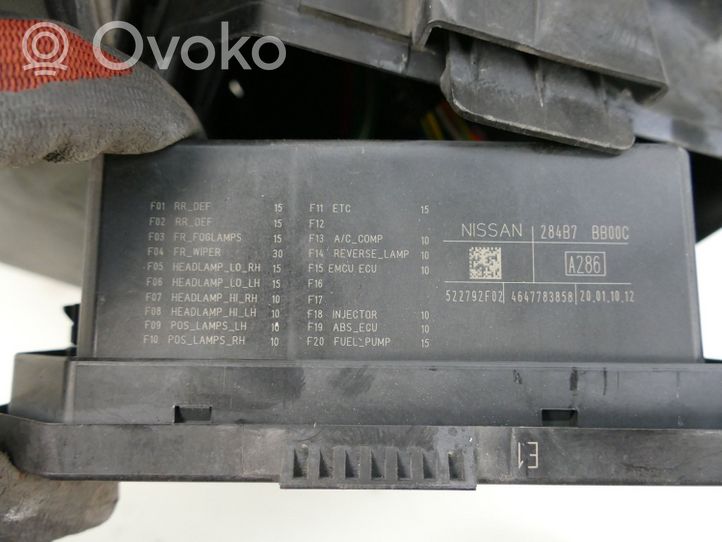 Nissan Qashqai Module de fusibles 284B7BB00C