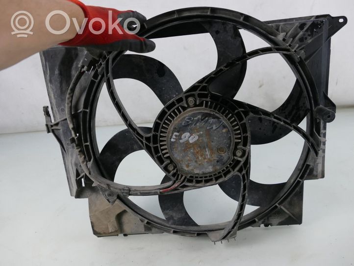 BMW 3 E90 E91 Radiator cooling fan shroud 7788906