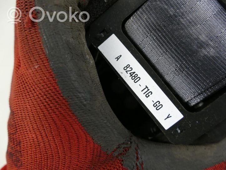 Honda CR-V Pas bezpieczeństwa fotela tylnego środkowego 82480-T1G-G0