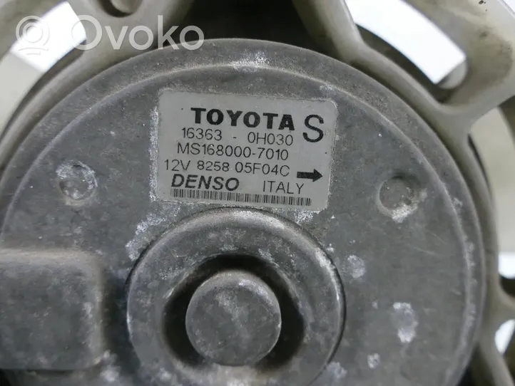 Toyota Corolla E120 E130 Jäähdyttimen jäähdytinpuhallin 16363-0H030