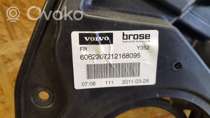 Volvo V60 Mechanizm podnoszenia szyby przedniej bez silnika 30784311