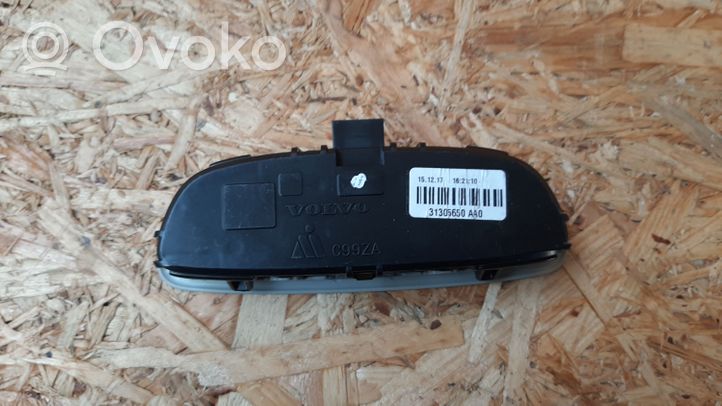 Volvo V40 Luz del asiento trasero 31305650