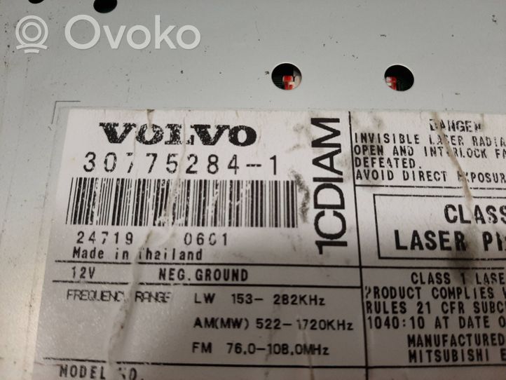 Volvo V50 Navigation unit CD/DVD player 30775284