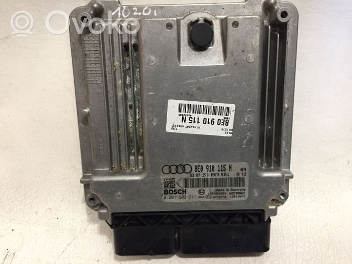 Audi A4 S4 B7 8E 8H Centralina/modulo del motore 8E0910115N