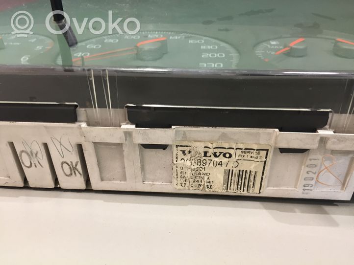 Volvo S40, V40 Tachimetro (quadro strumenti) 