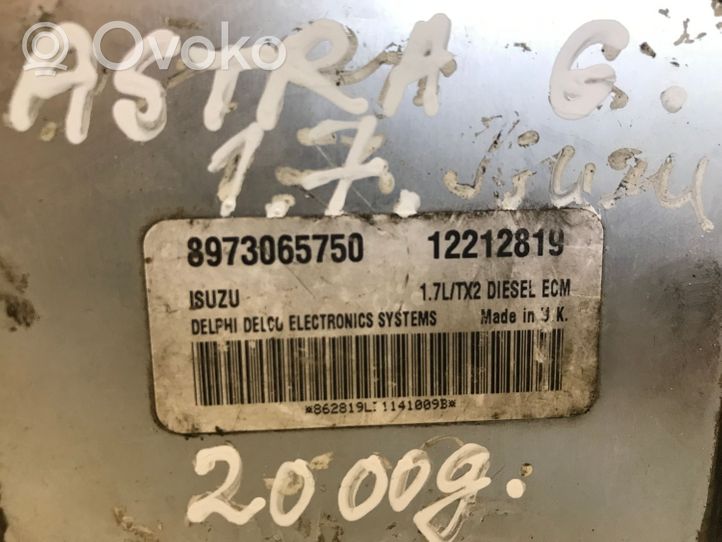 Opel Astra G Calculateur moteur ECU 12212819