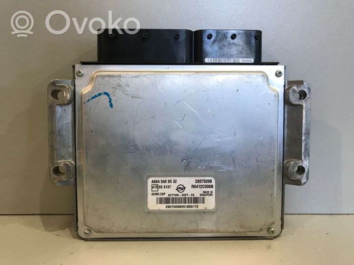 SsangYong Actyon Sterownik / Moduł ECU A6645406532